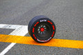 Mini Race Tyre Metallic Soft / Red