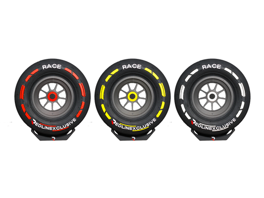 Podium-Awards 3 Mini Race Tyres Mettalic